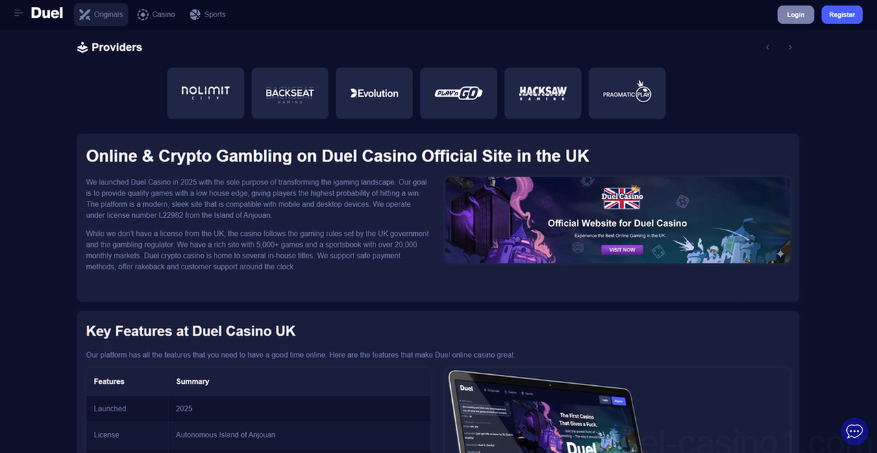 Duel Casino Casino